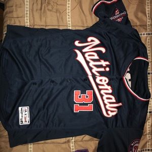 Nationals M. Sherzer Jersey w/ World Series Patch